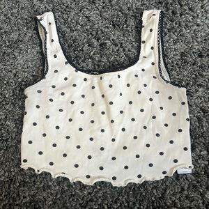 Size 4 Topshop cropped tank